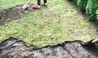 Снятие дерна старого газона в Можге – от 526 руб. | 2Землекопа-Мжг