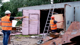 Демонтаж гаражей в Можге, цена от 1786 руб. – услуги под ключ от 2Землекопа-Мжг